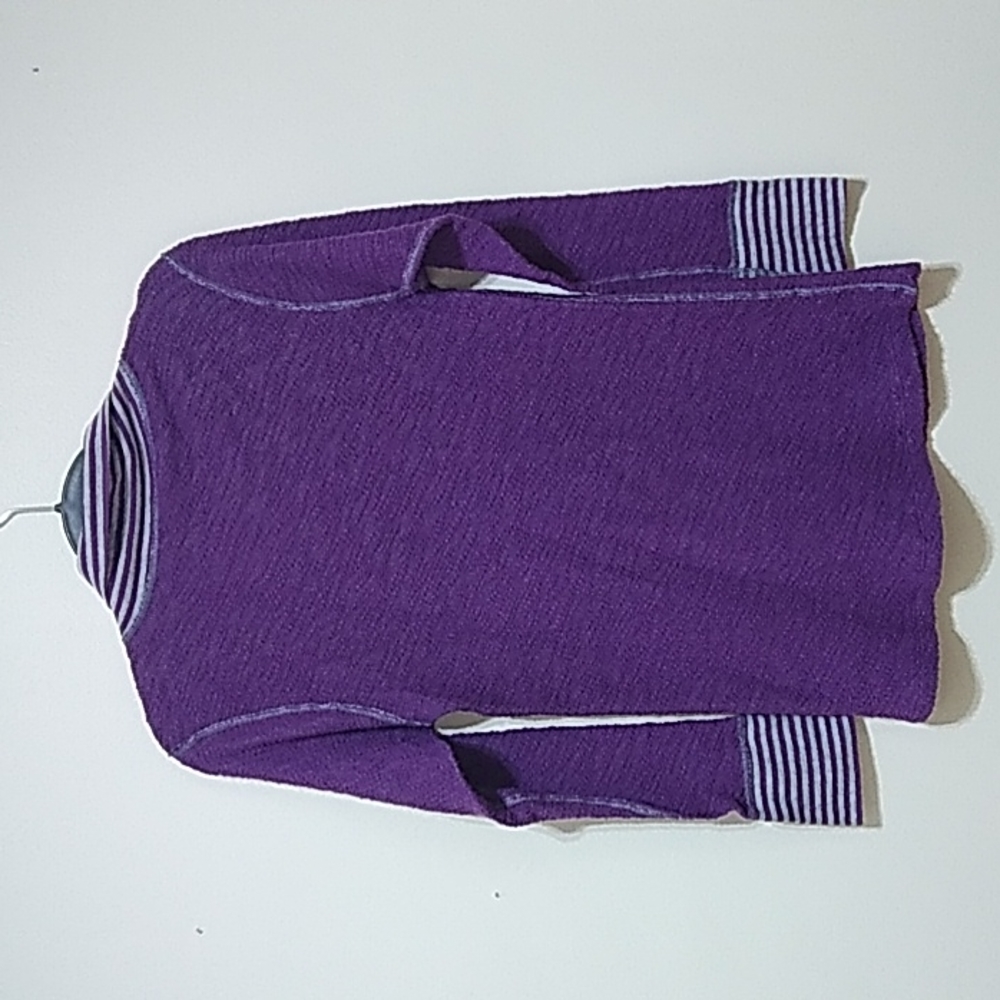 OJAI Yoga Turtleneck Plum Color Top - Picture 2 of 3